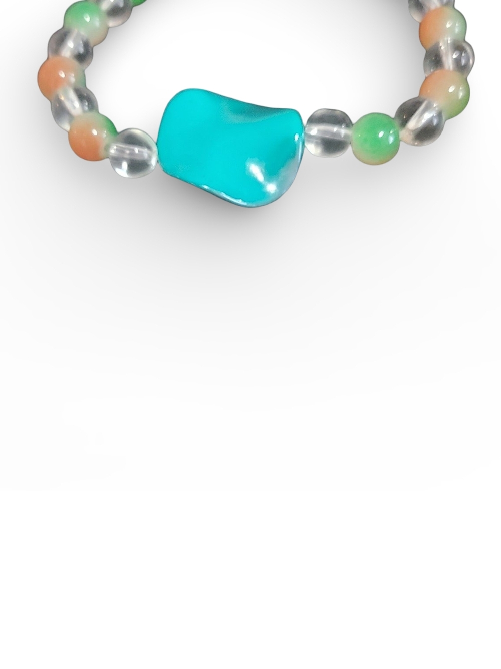 Turquoise Beaded Stretch Bracelet - Women Jewelry Bracelets